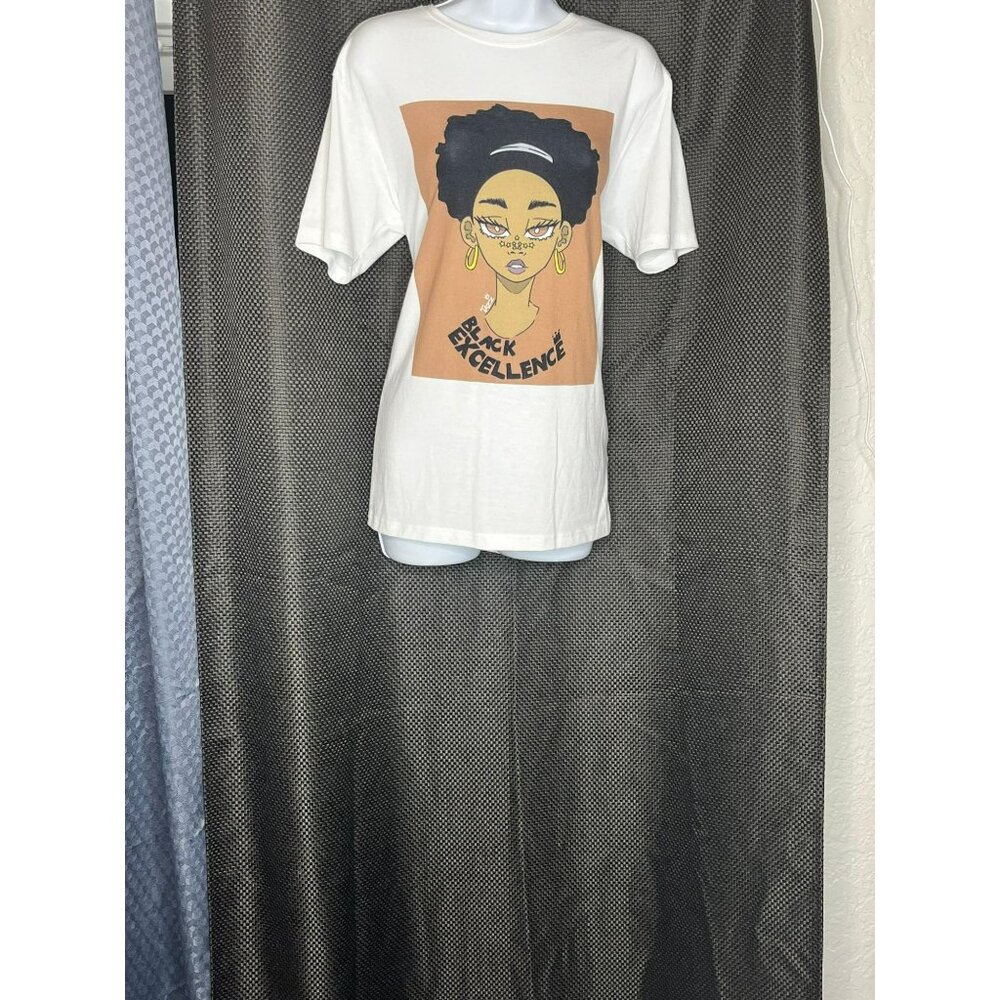 Black Excellence Graphic T-Shirt Medium‎